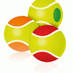 Low compression tennis balls for Pre Preps (Img src: hotshots.tennis.com.au)